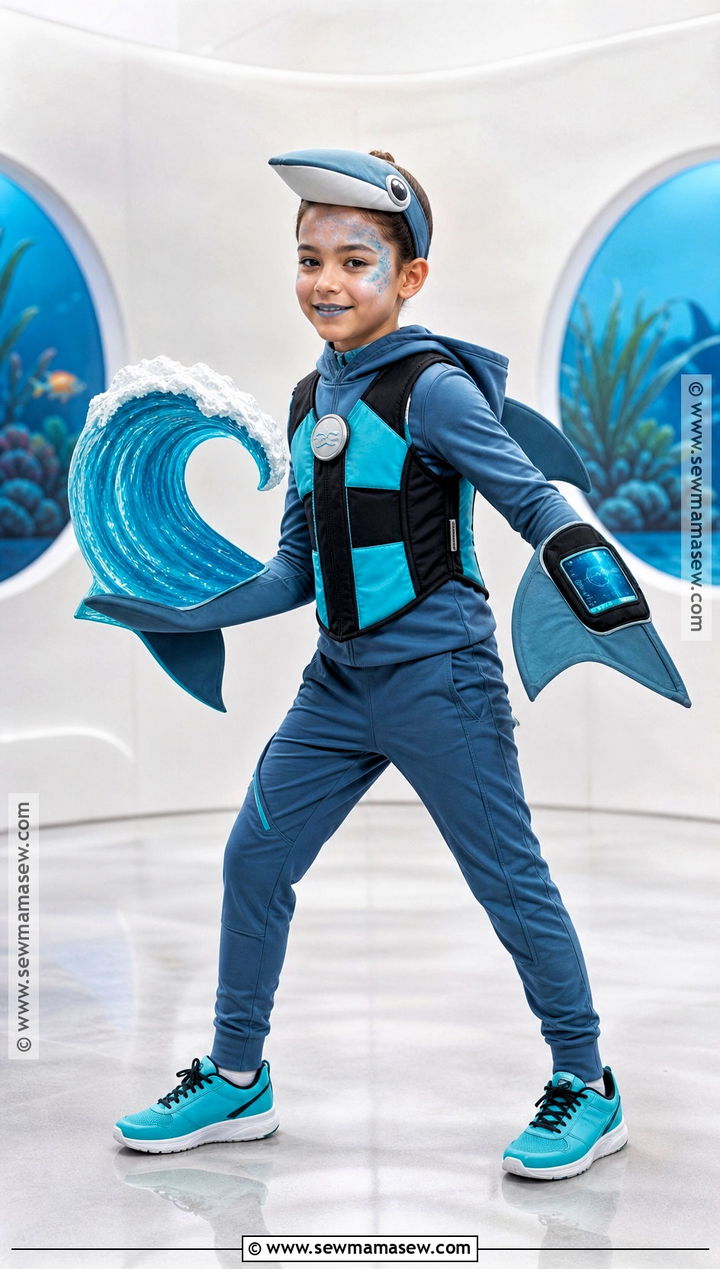 Dolphin Creature Power Wild Kratts Costume - 40 wild kratts costume ideas