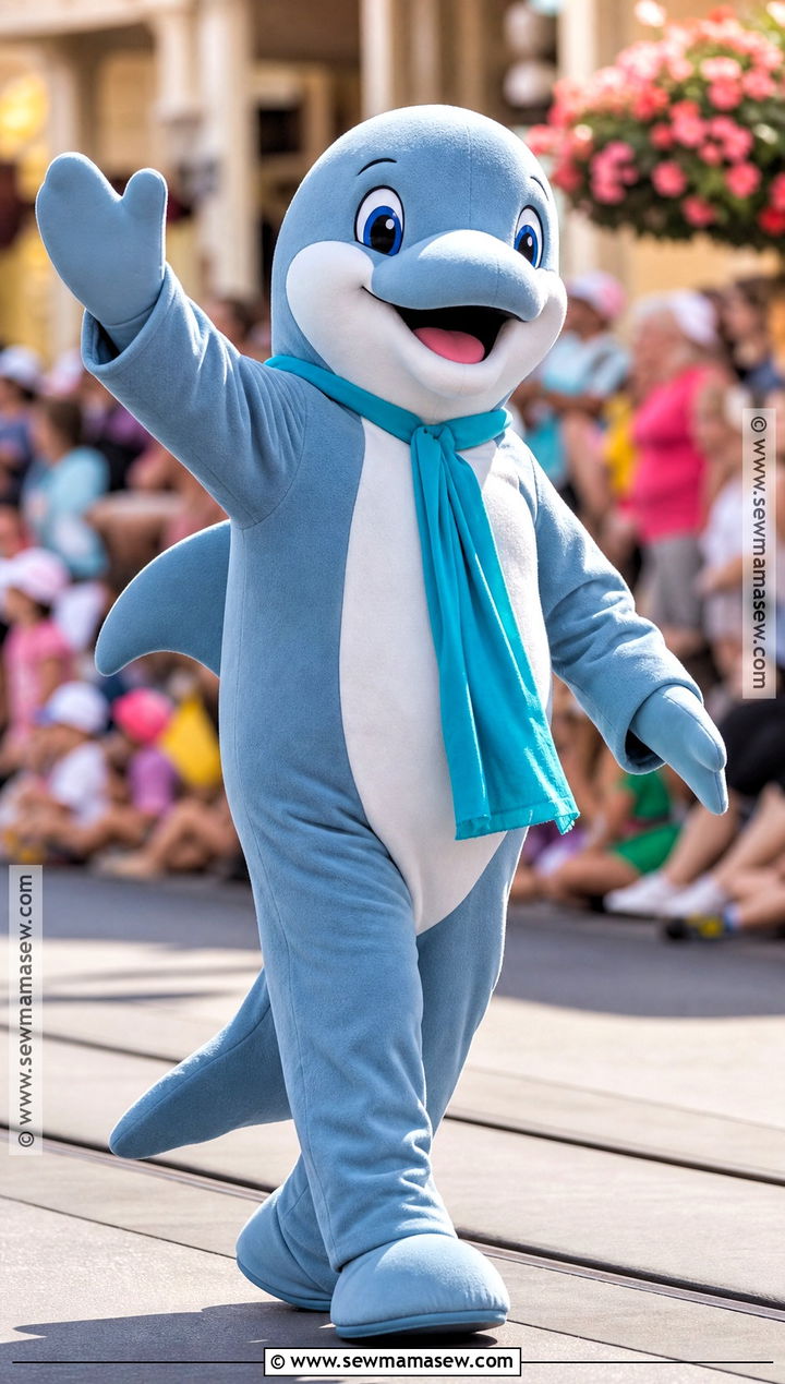 Dolphin Mascot Costume - 30 dolphin costume ideas