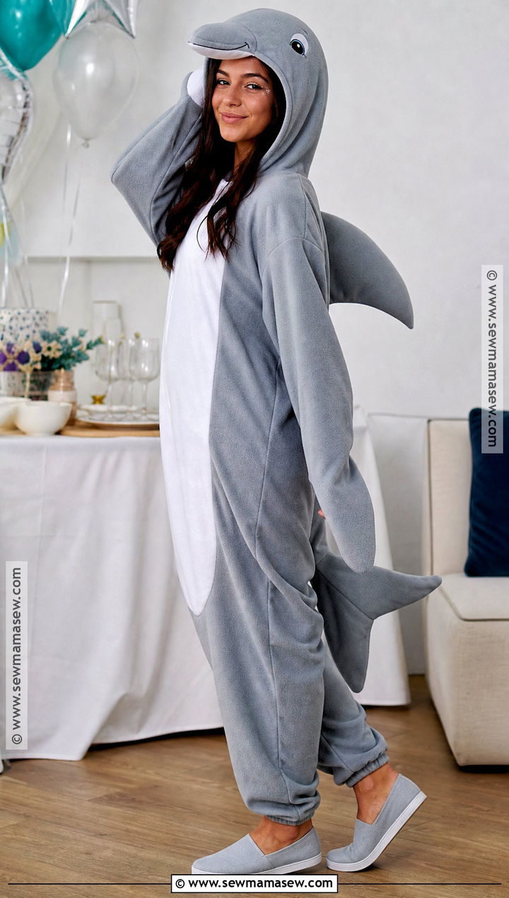 Dolphin Onesie Costume - 30 dolphin costume ideas