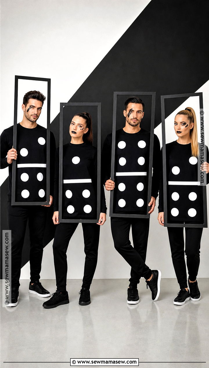 Dominoes Group Costume - 35 4 group halloween costumes