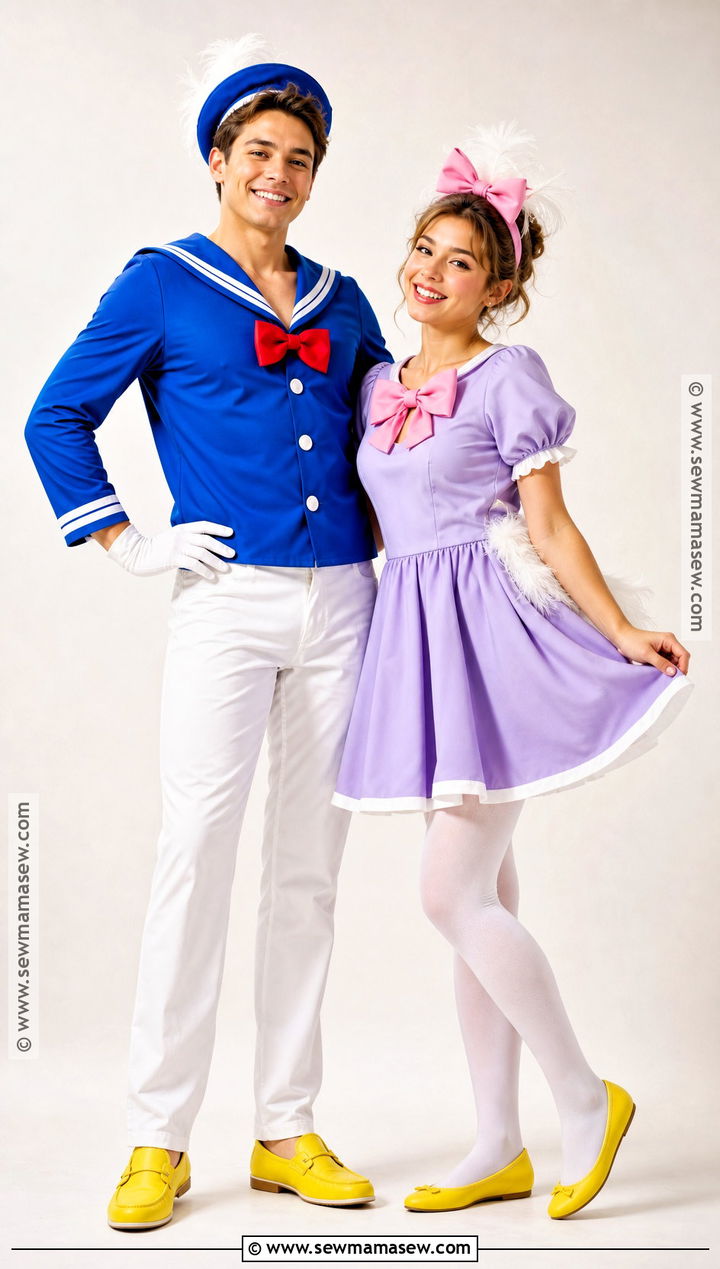 Donald And Daisy Couple Costume - 40 disney couple costumes