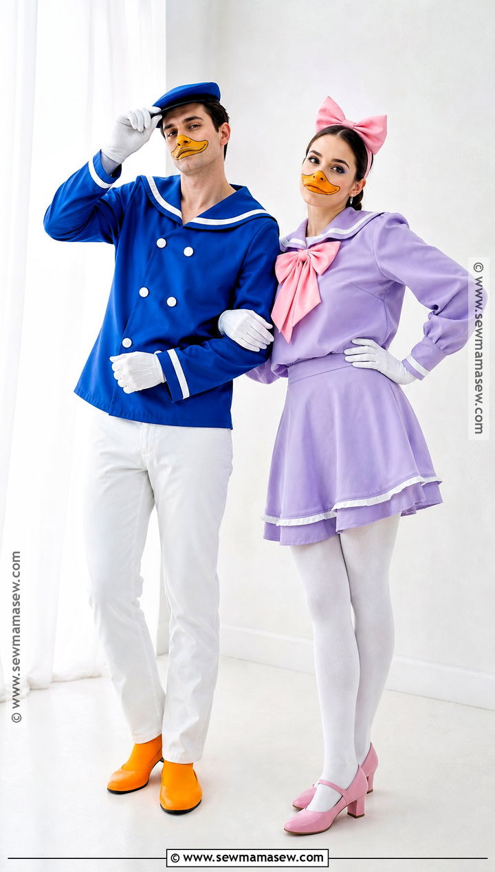 Donald And Daisy Duck Costume - 30 disney duo costumes