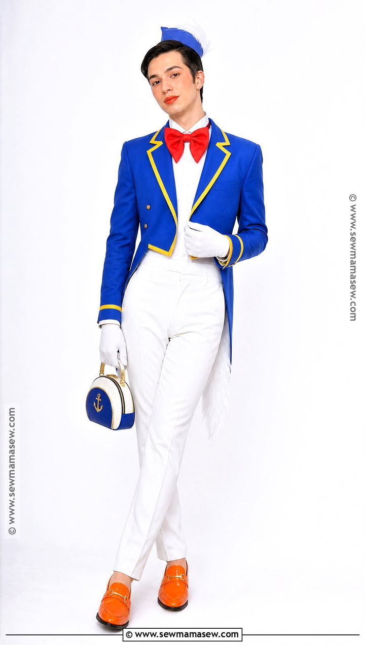 Donald Duck Costume With Blue Blazer - 30 Donald Duck Costume Ideas
