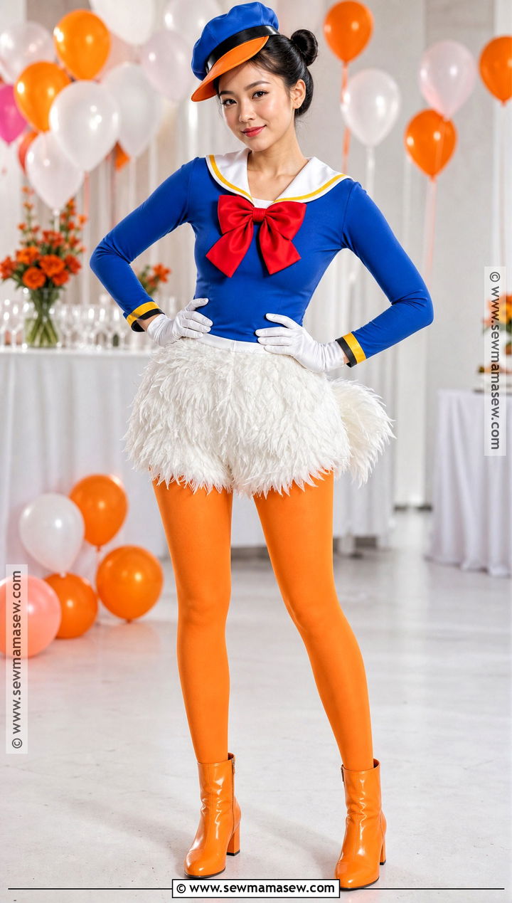 Donald Duck Costume With Feather Skirt - 30 Donald Duck Costume Ideas