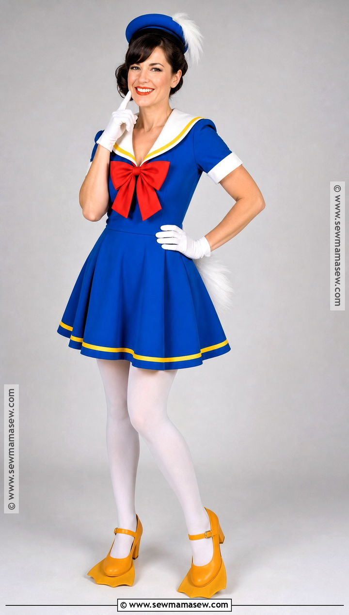 Donald Duck Dress Costume - 30 Donald Duck Costume Ideas
