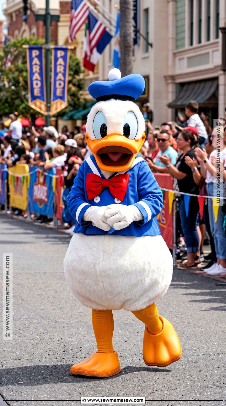Donald Duck Mascot Costume - 30 Donald Duck Costume Ideas