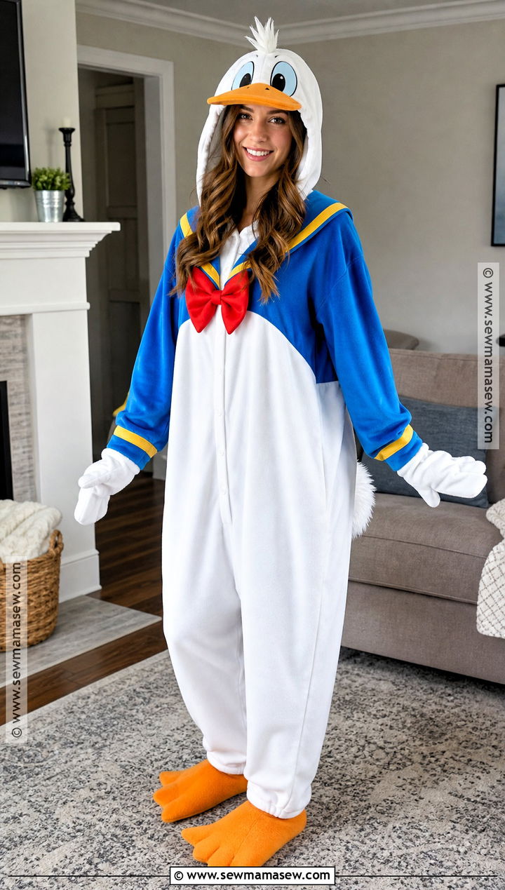 Donald Duck Onesie Costume - 30 Donald Duck Costume Ideas