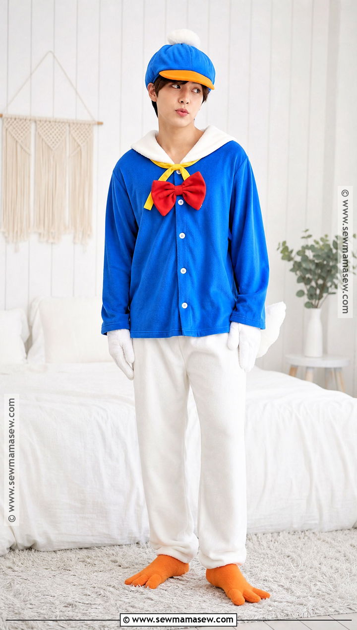 Donald Duck Pajama Costume - 30 Donald Duck Costume Ideas
