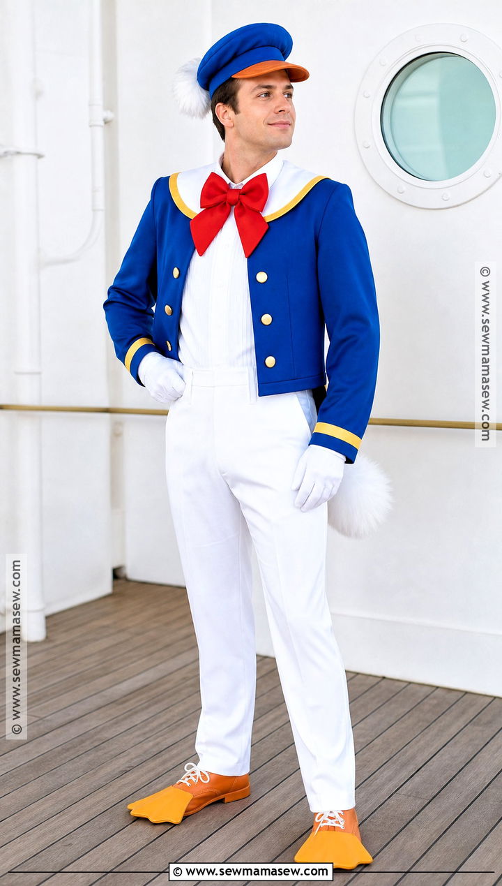 Donald Duck Sailor Costume - 30 Donald Duck Costume Ideas