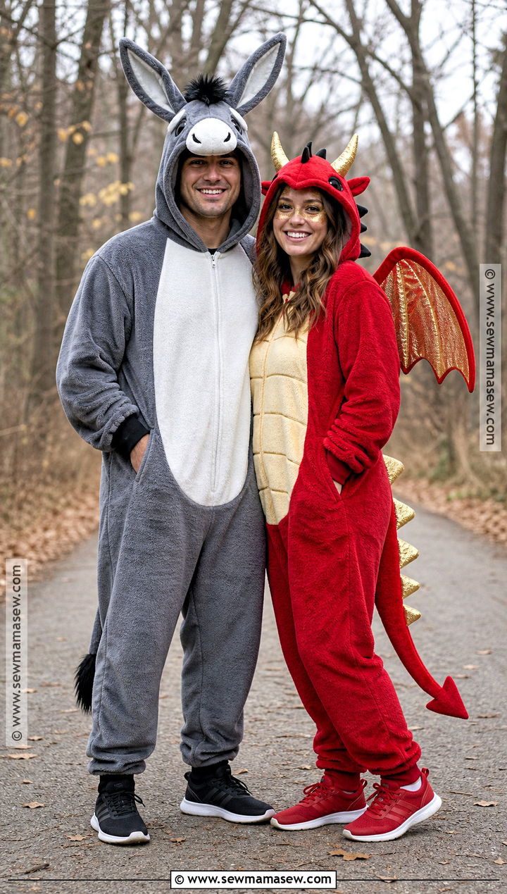 Donkey And Dragon Costume With Onesies - 35 donkey and dragon costume ideas