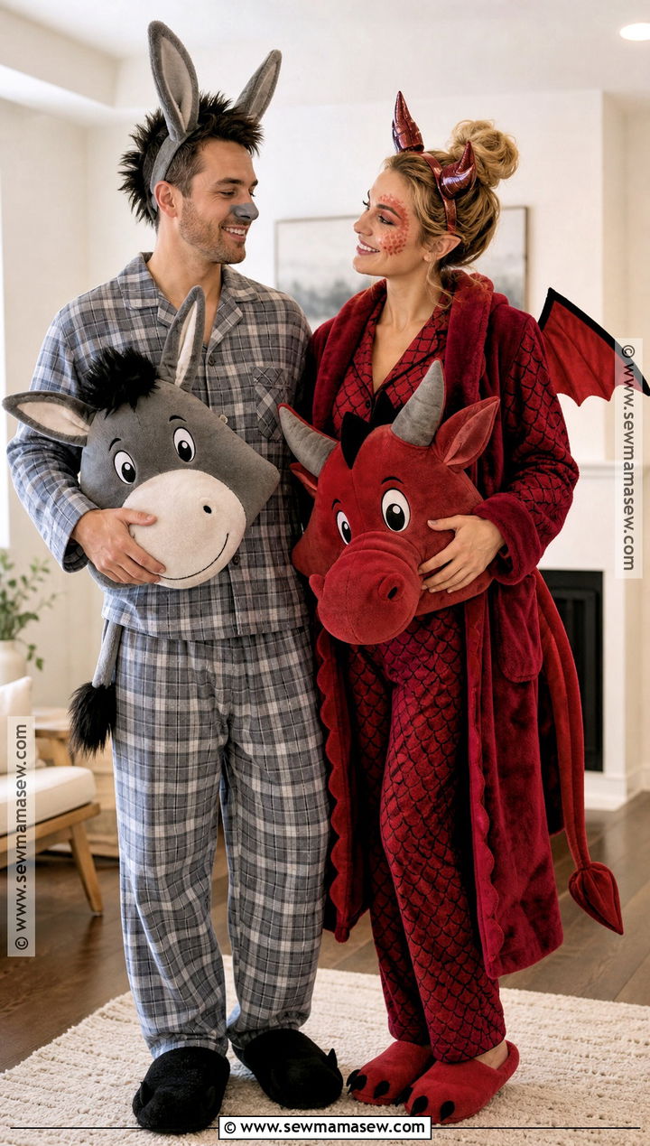 Donkey And Dragon Costume With Pajamas - 35 donkey and dragon costume ideas