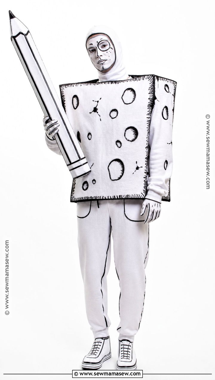 DoodleBob Costume - 35 spongebob character costumes
