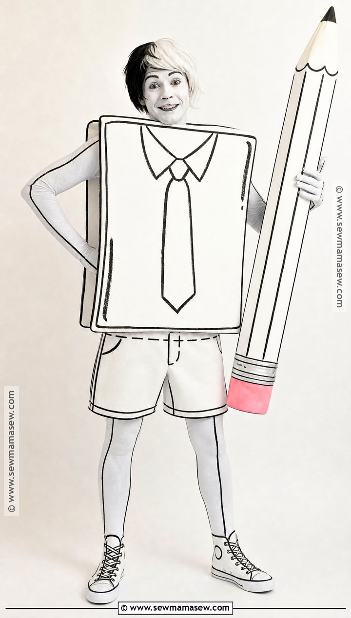 DoodleBob Costume - 35 spongebob halloween costumes