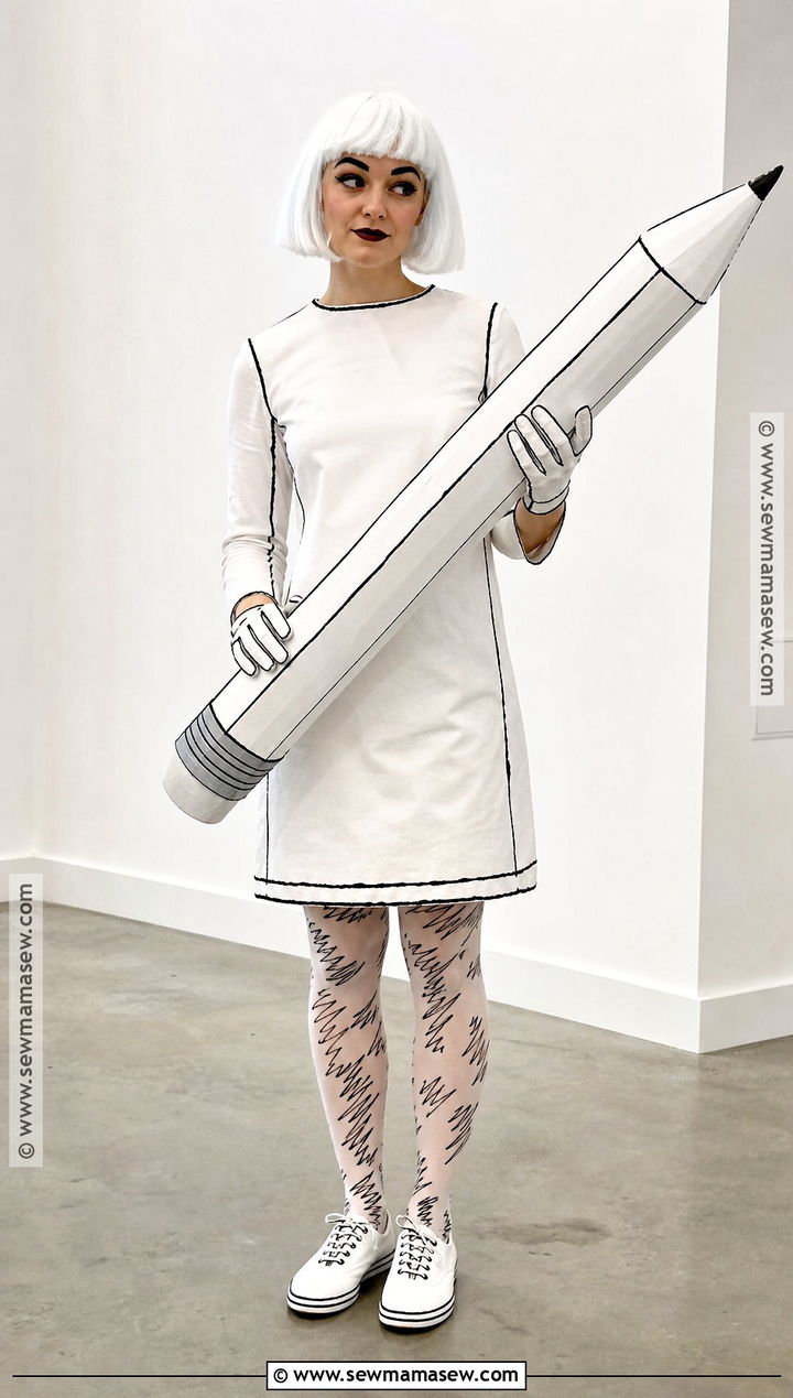 DoodleBob Costume - 30 spongebob costume ideas for women