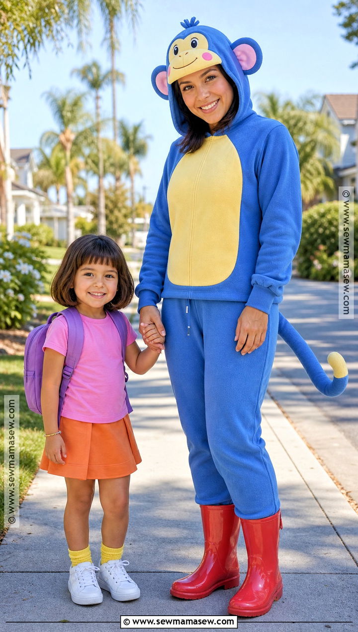 Dora And Boots Parent And Child Costume - 35 dora and boots costume