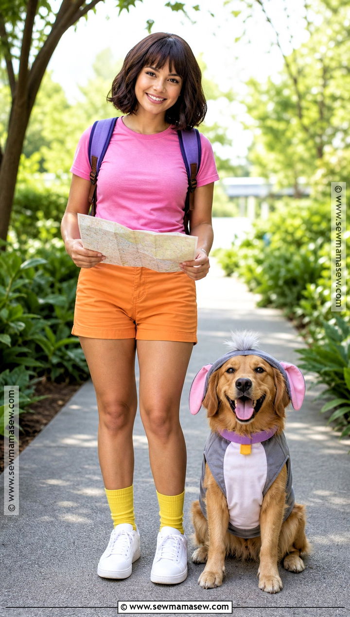 Dora And Boots Pet Costume - 35 dora the explorer costume ideas