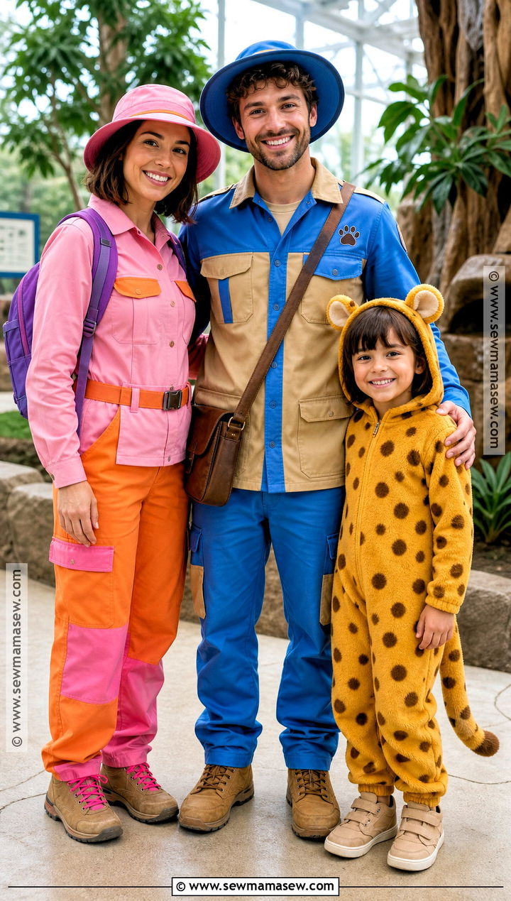 Dora And Diego Costume With Baby Jaguar - 30 dora and diego costume ideas