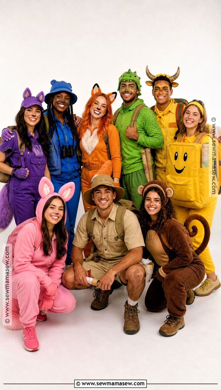 Dora And Friends Group Costume - 30 dora halloween costume ideas