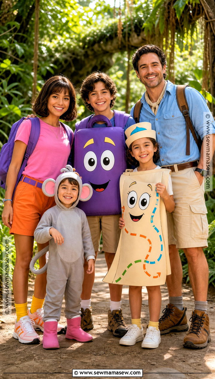 Dora The Explorer Family Costume - 35 dora the explorer costume ideas