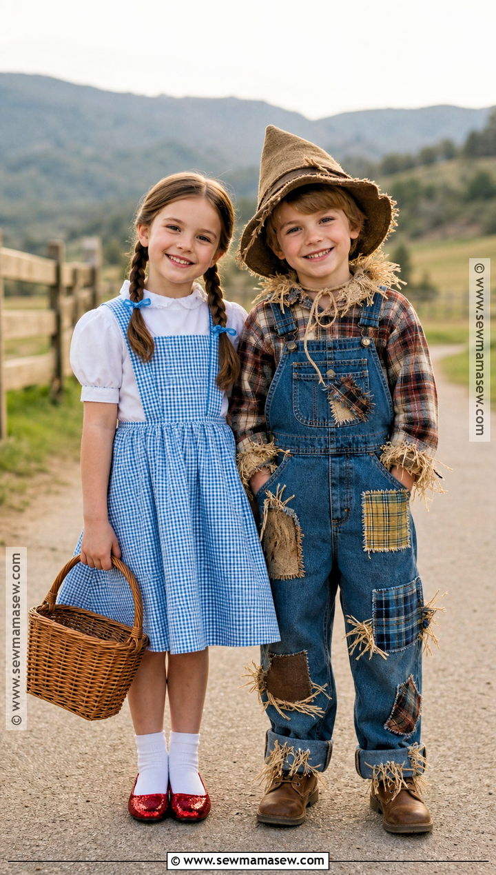 Dorothy And Scarecrow Sibling Costume - 30 sibling costumes brother sister