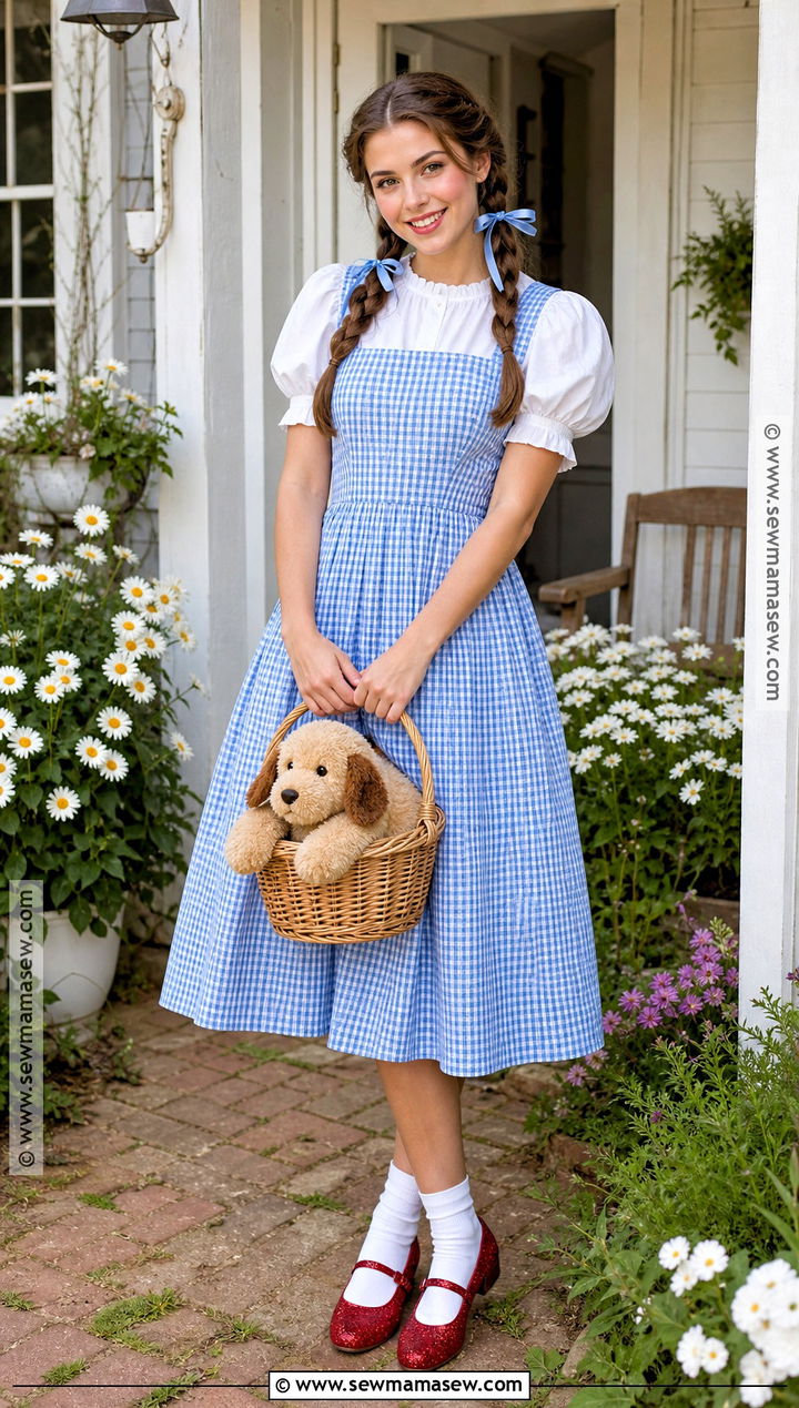 Dorothy Blue Gingham Costume - 30 film character costumes