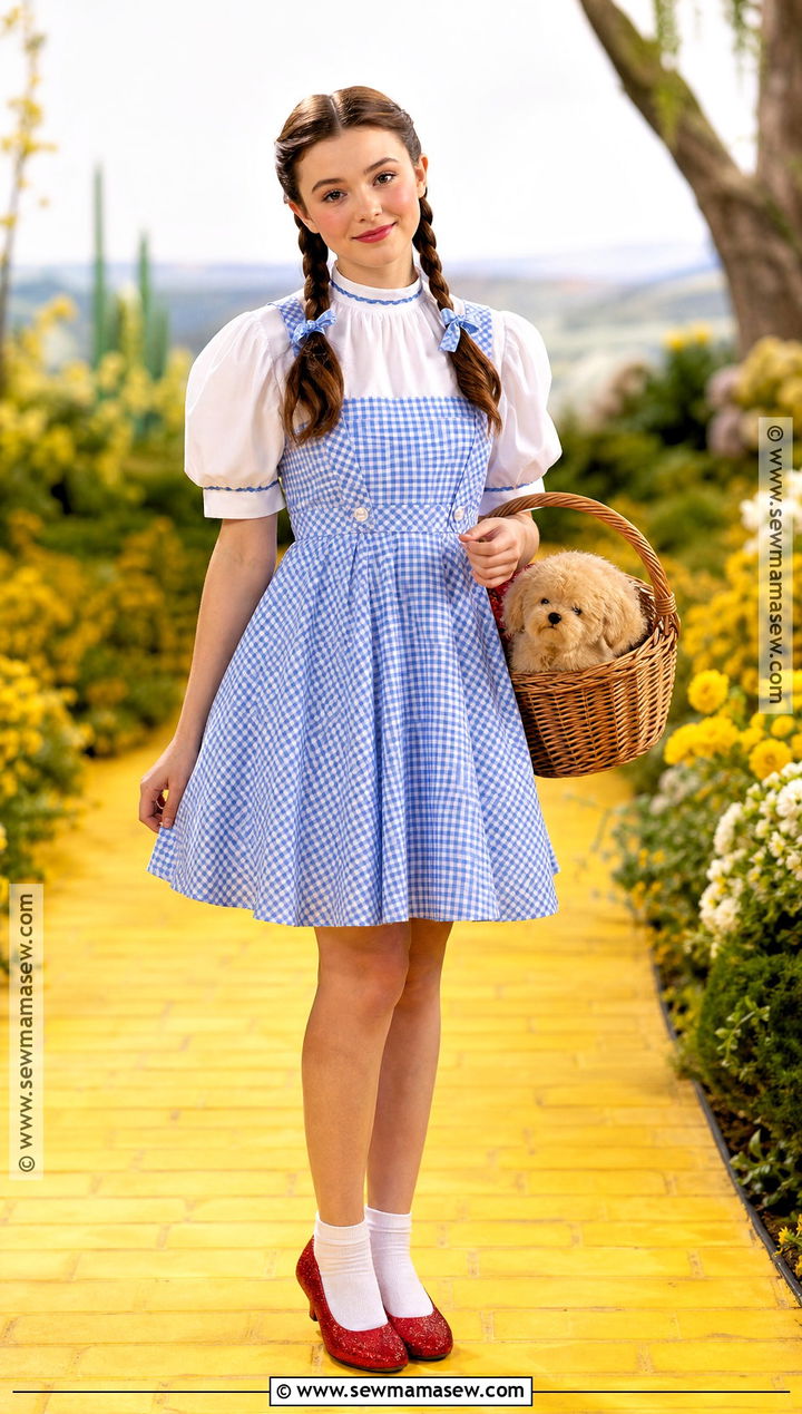 Dorothy Gale Costume - 40 story book character costumes