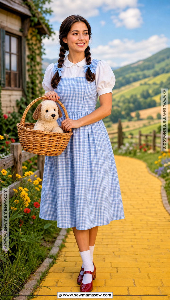 Dorothy Gale Costume - 35 brown hair halloween costumes