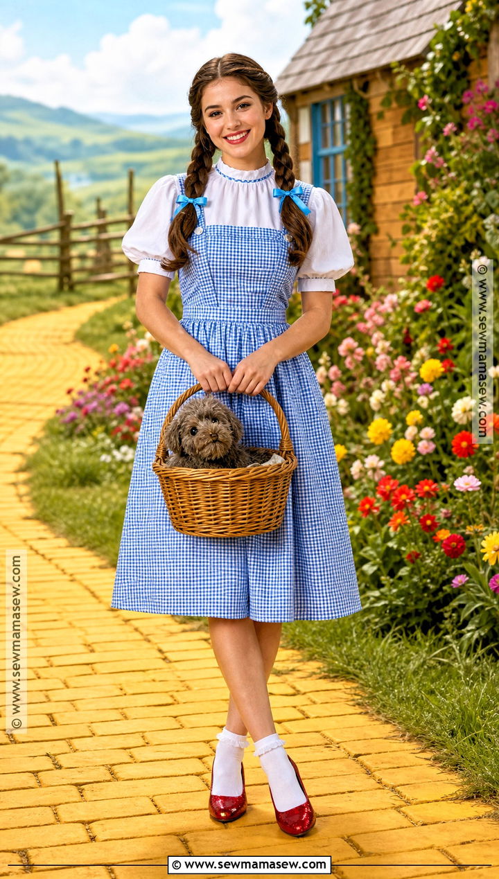 Dorothy Gale Costume - 35 characters to dress up as ideas
