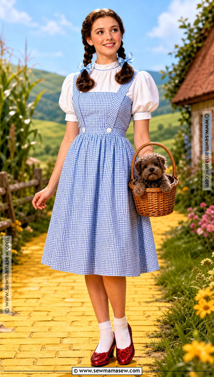 Dorothy Gingham Movie Costume - 30 halloween costumes movies