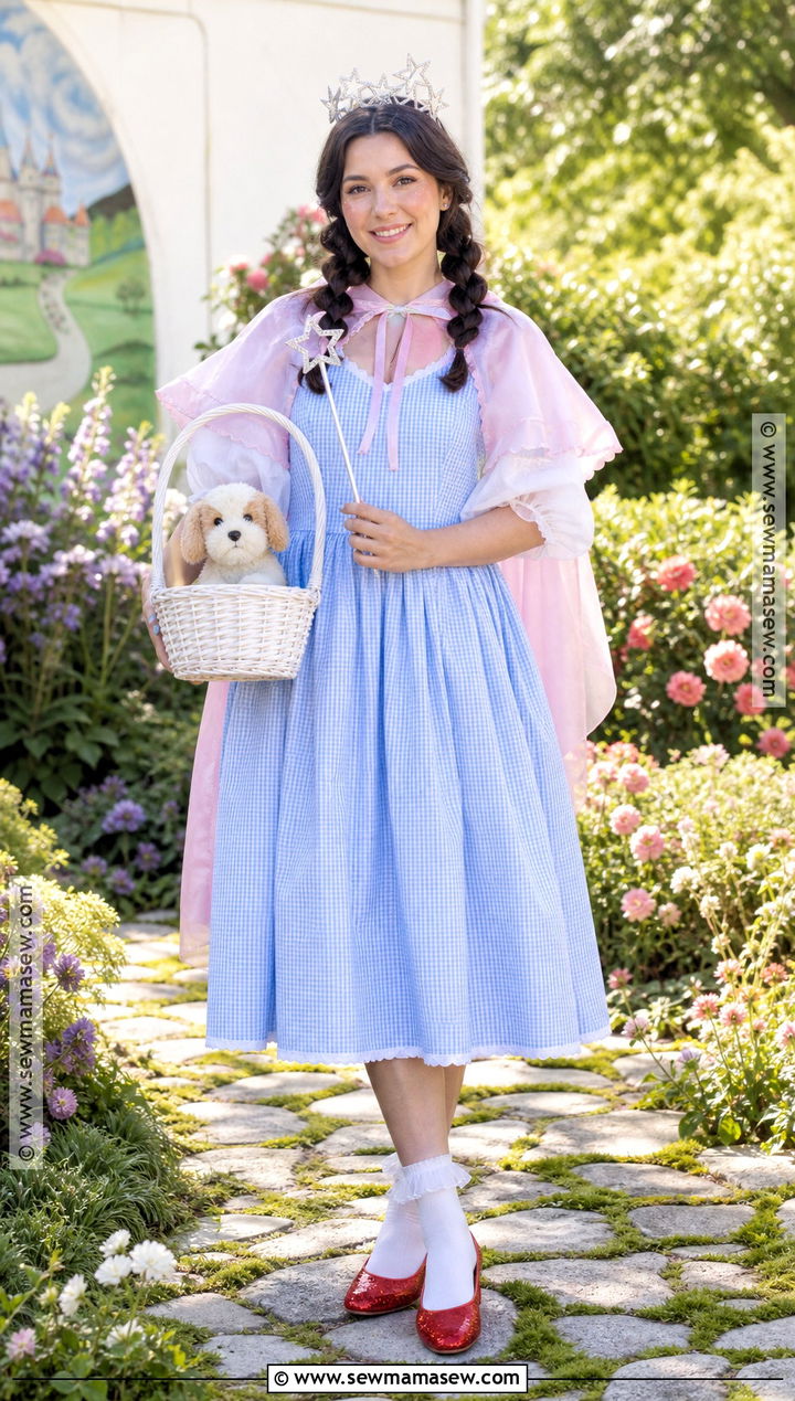 Dorothy Good Witch Mashup Costume - 40 dorothy halloween costume ideas