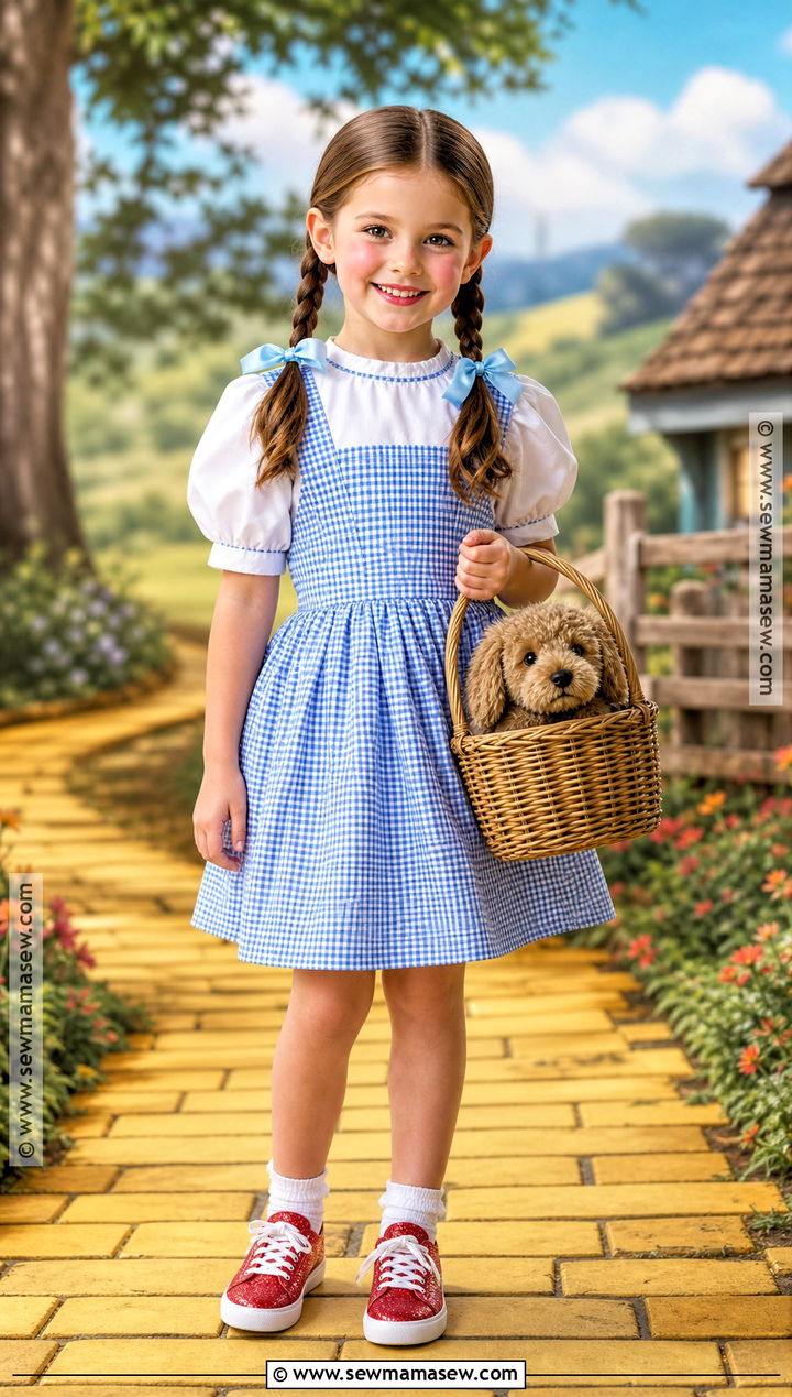 Dorothy Storybook Costume For Girls - 30 girl halloween costumes for kids