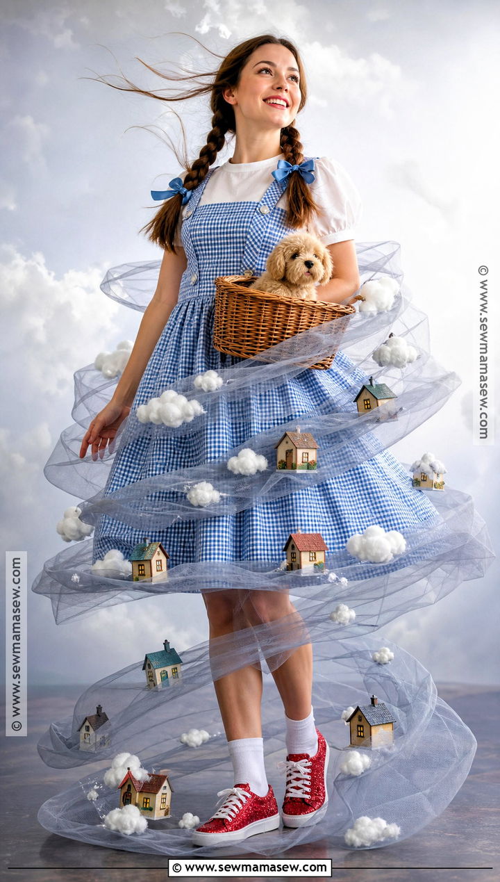 Dorothy Tornado Costume - 40 dorothy halloween costume ideas