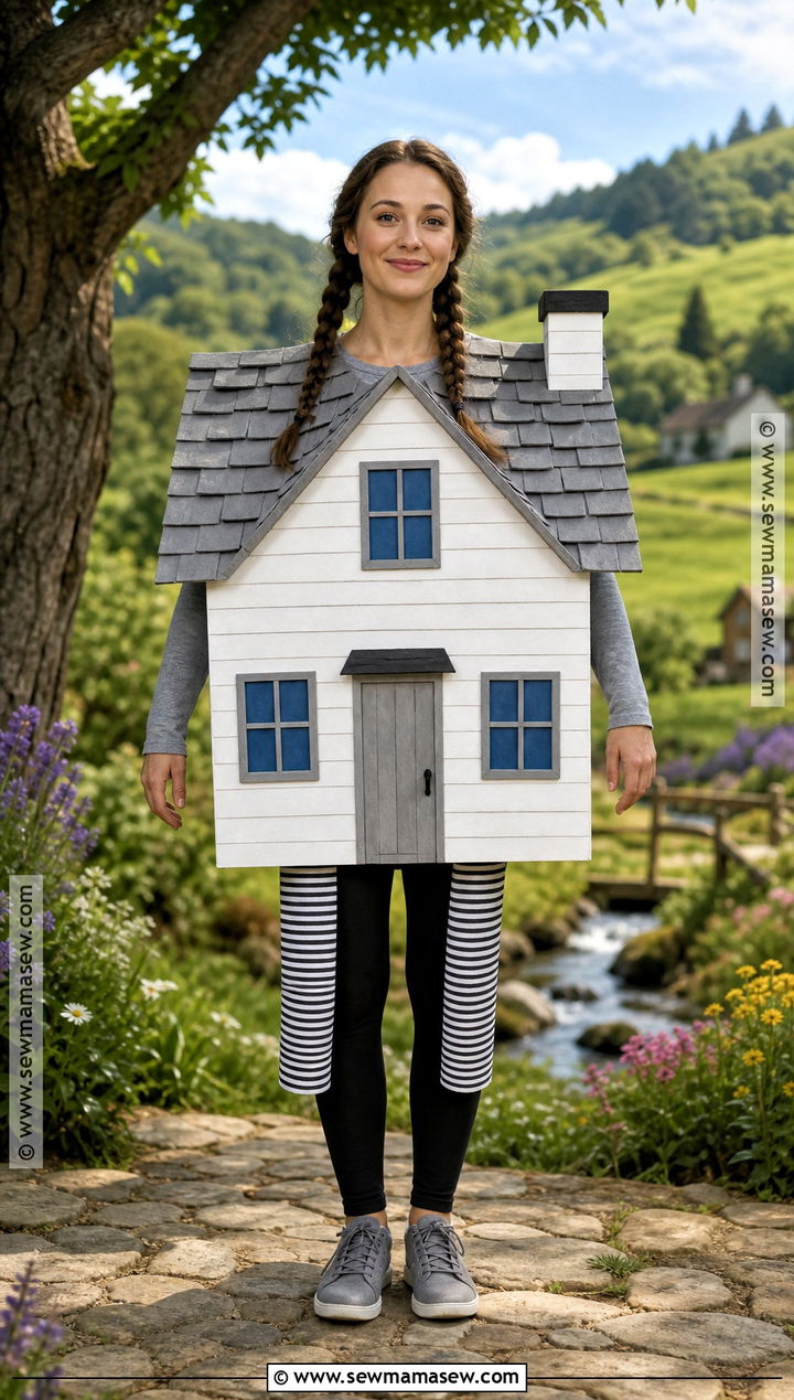 Dorothys House Halloween Costume - 30 Wizard Of Oz Halloween Costumes