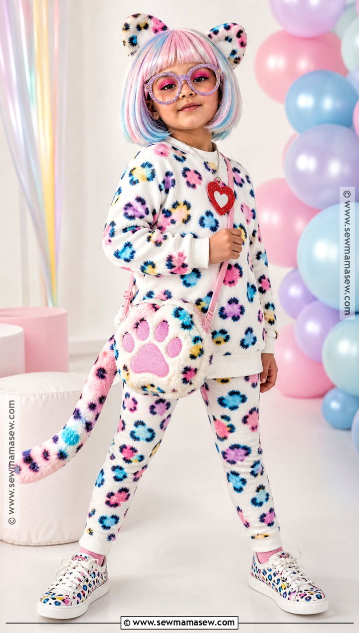 Dotty Leopard Beanie Boo Costume - 30 beanie boo costume ideas