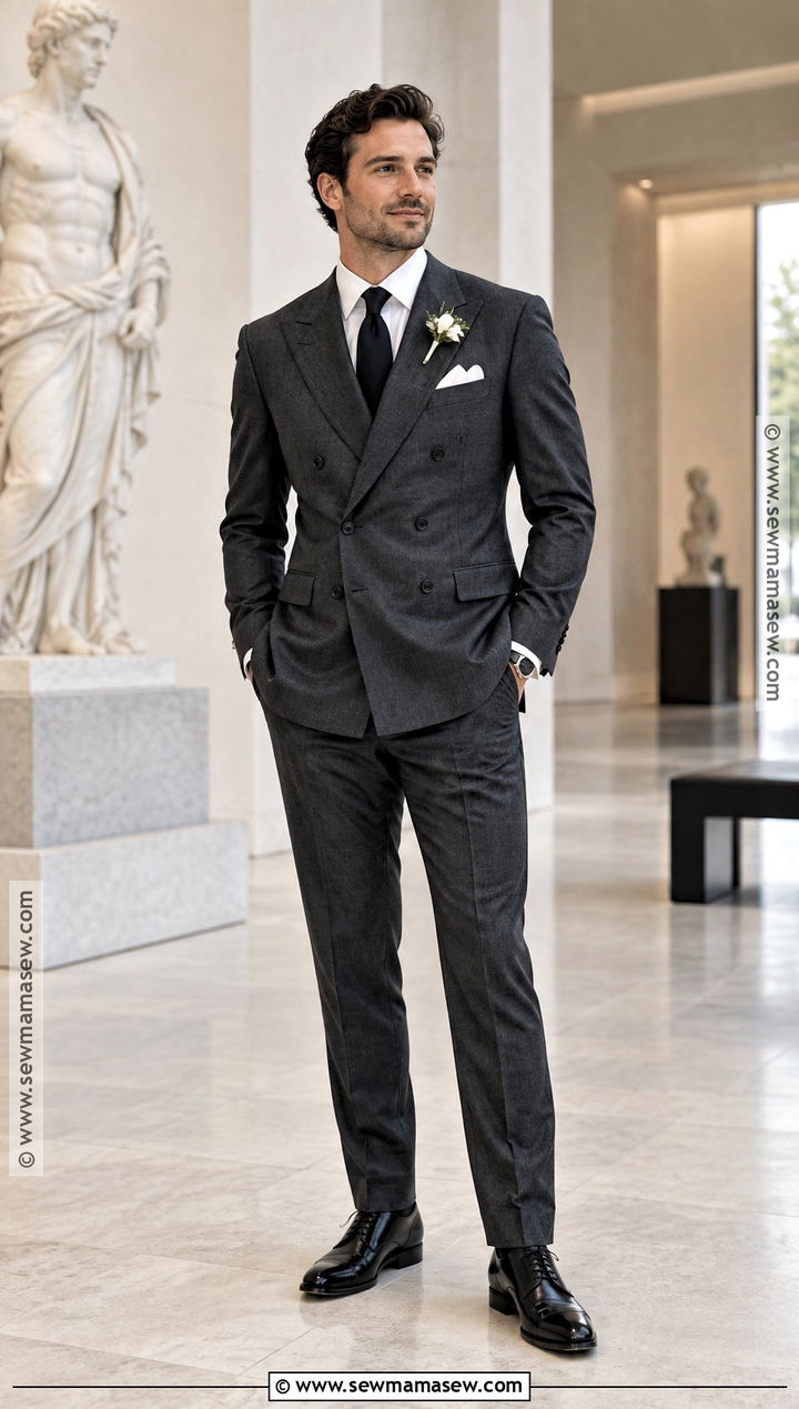 Double Breasted Suit For A November Wedding - 15 november wedding groom attire ideas