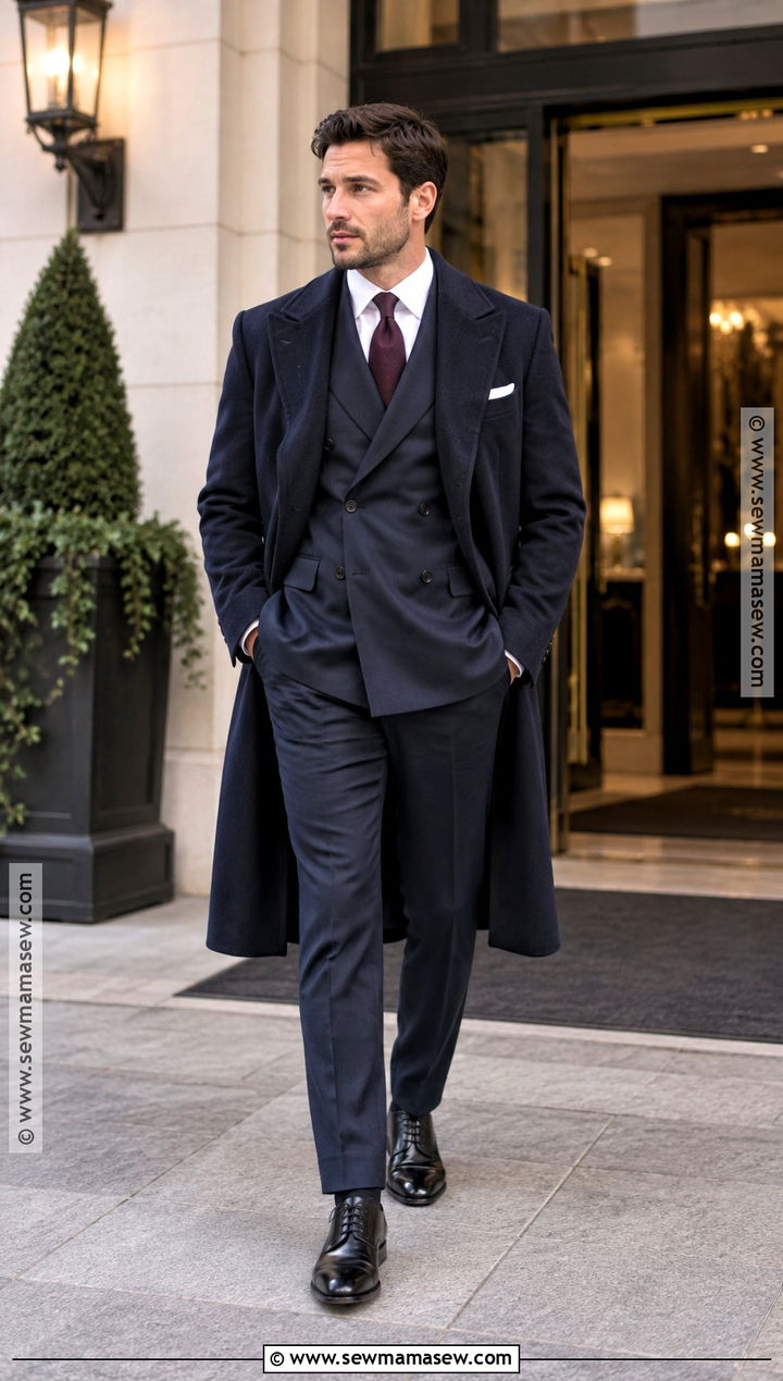 Double Breasted Suit October Wedding Guest Outfit - 15 October Wedding Guest Outfits for Men