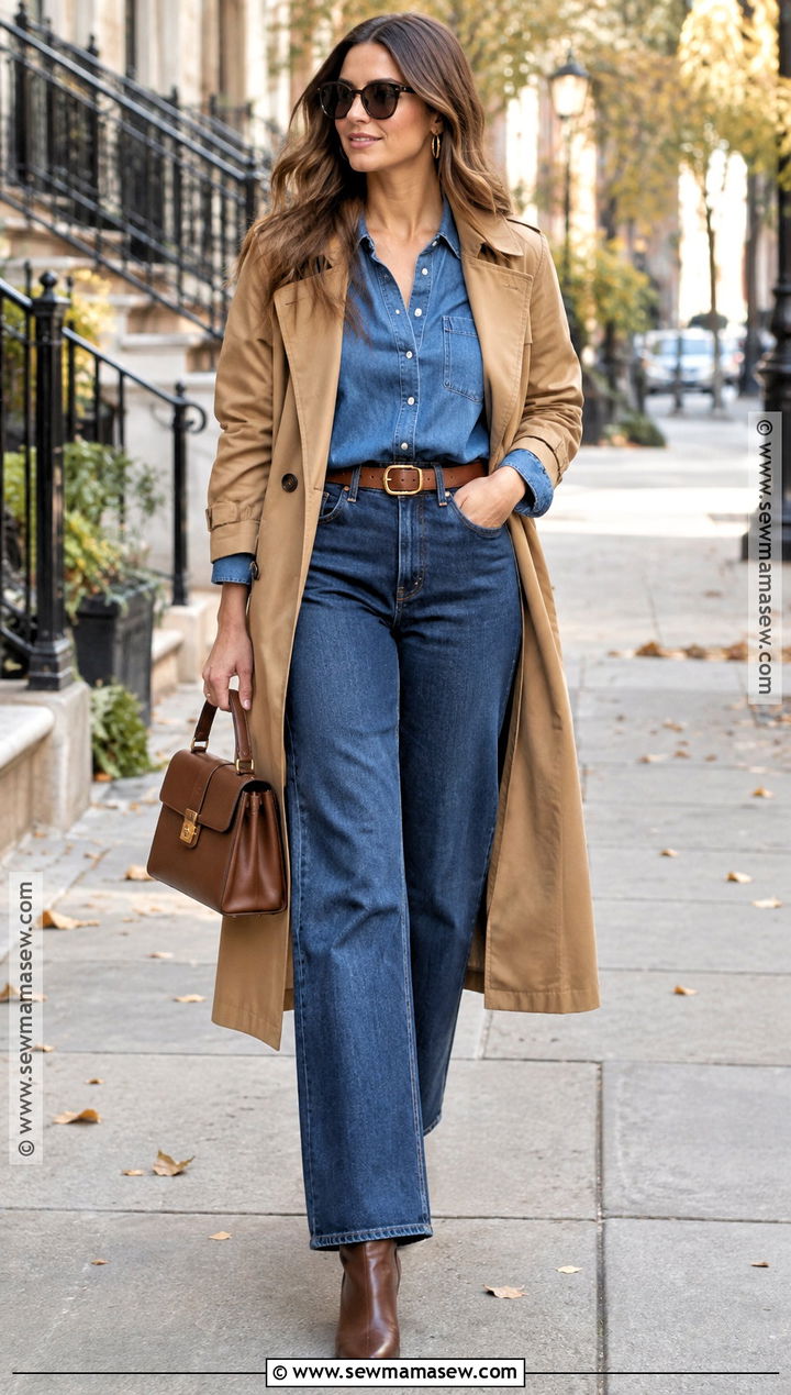 Double Denim Fall Outfit - 15 outfit 2026 fall ideas