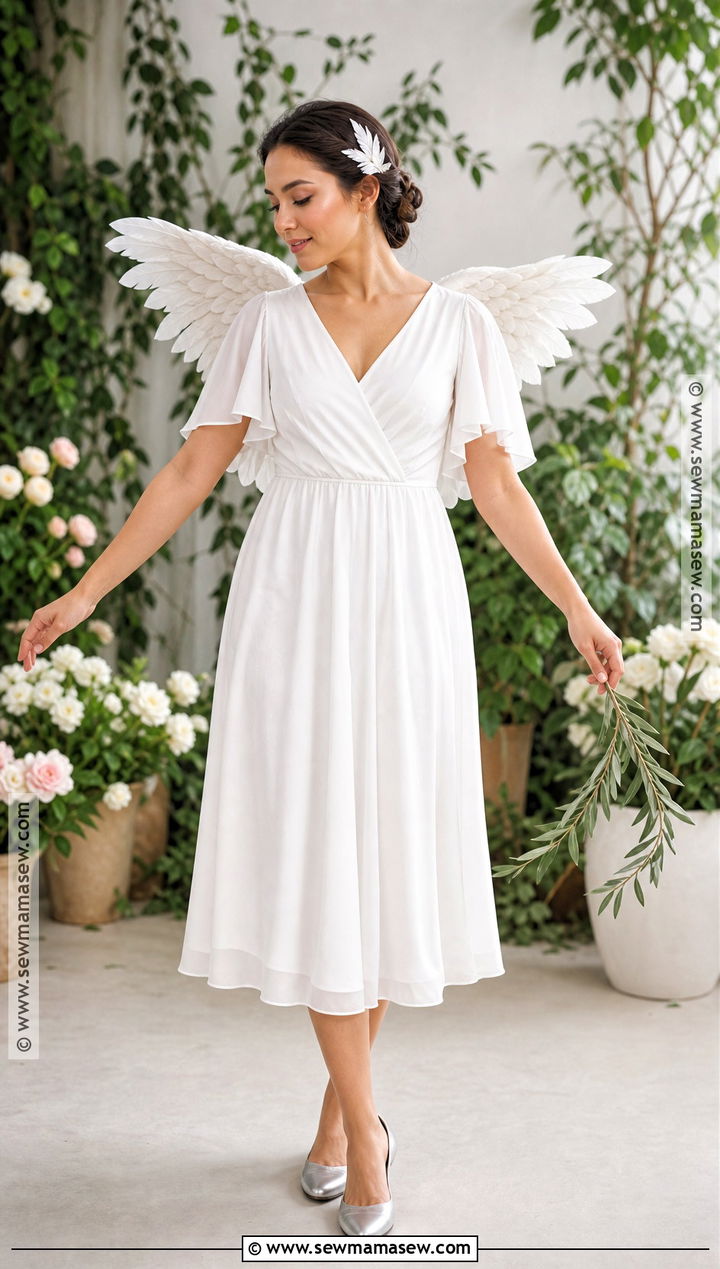 Dove Costume With White Dress - 35 white dress halloween costume ideas