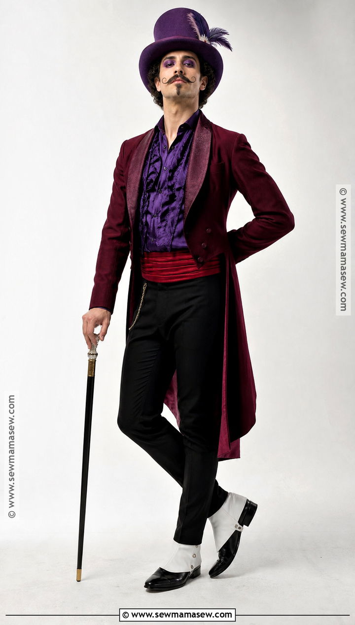 Dr Facilier Purple Suit Costume - 35 princess and the frog costume ideas