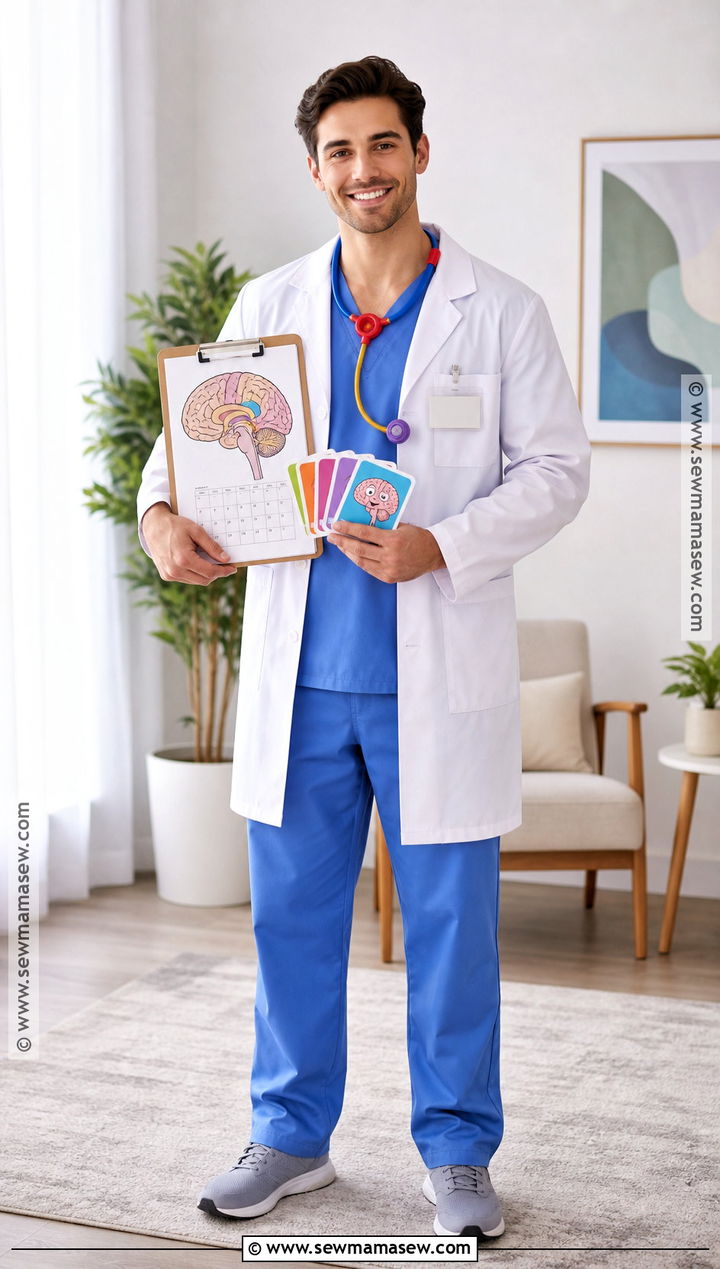 Dr Keats Hospital Costume - 30 50 first dates costumes
