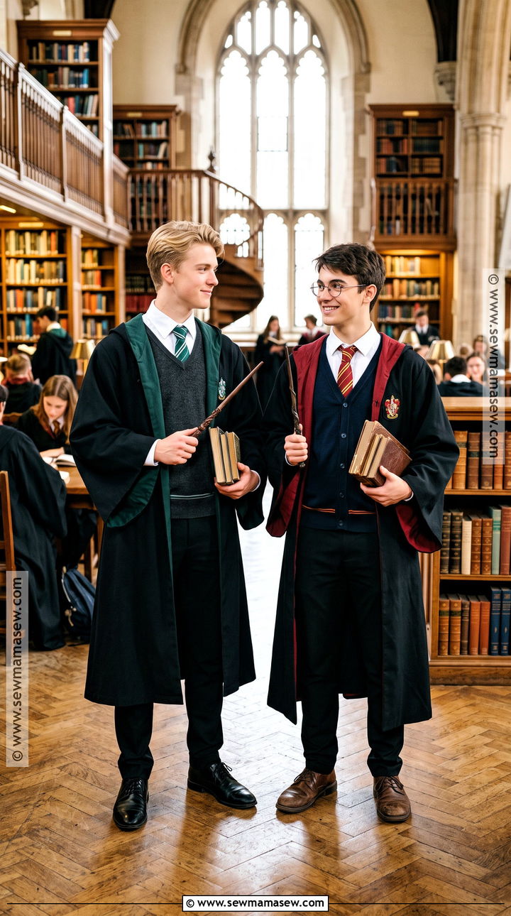 Draco And Harry Costume - 35 blonde brunette halloween costumes