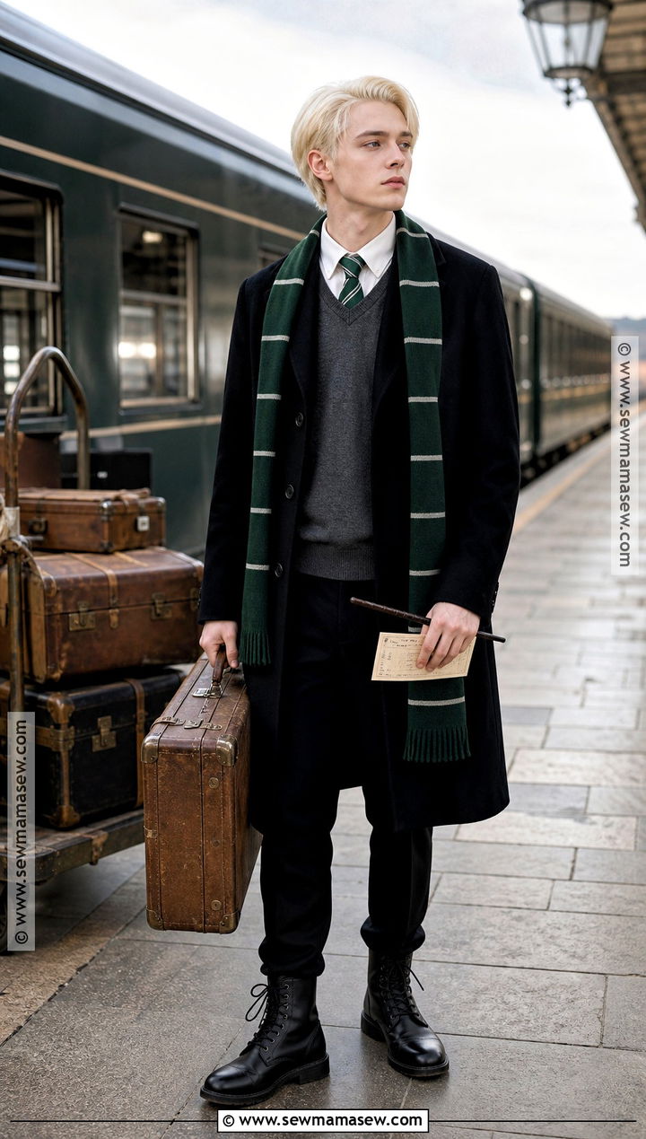 Draco Malfoy Hogwarts Express Costume - 30 draco malfoy costume ideas