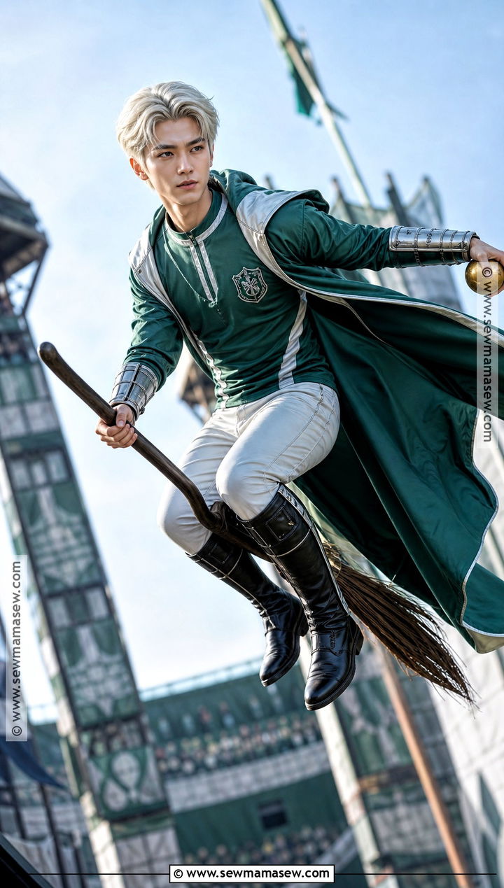Draco Malfoy Quidditch Seeker Costume - 30 draco malfoy costume ideas