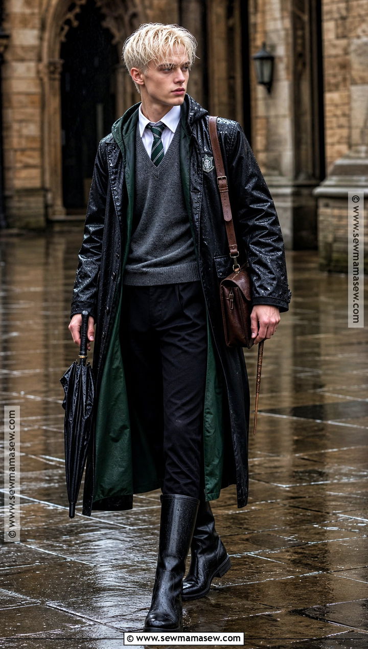 Draco Malfoy Rainy School Day Costume - 30 draco malfoy costume ideas