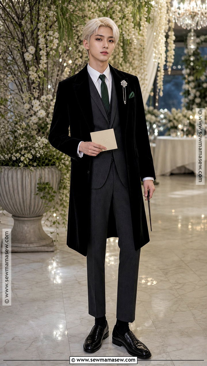 Draco Malfoy Slug Club Party Costume - 30 draco malfoy costume ideas