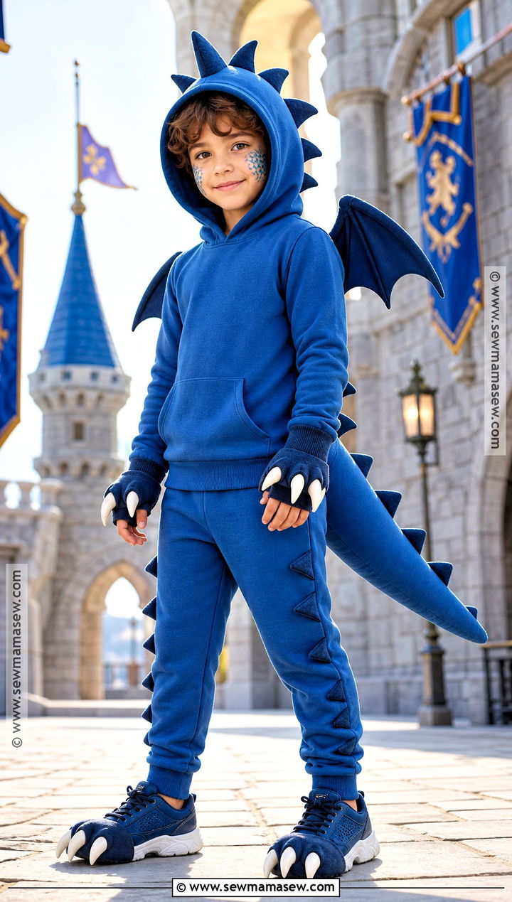 Dragon Costume With Wings And Tail - 30 best fancy dress costumes for kids