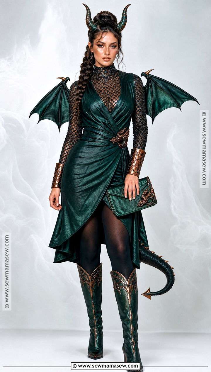 Dragon Demon Dress Costume - 30 demon dress ideas
