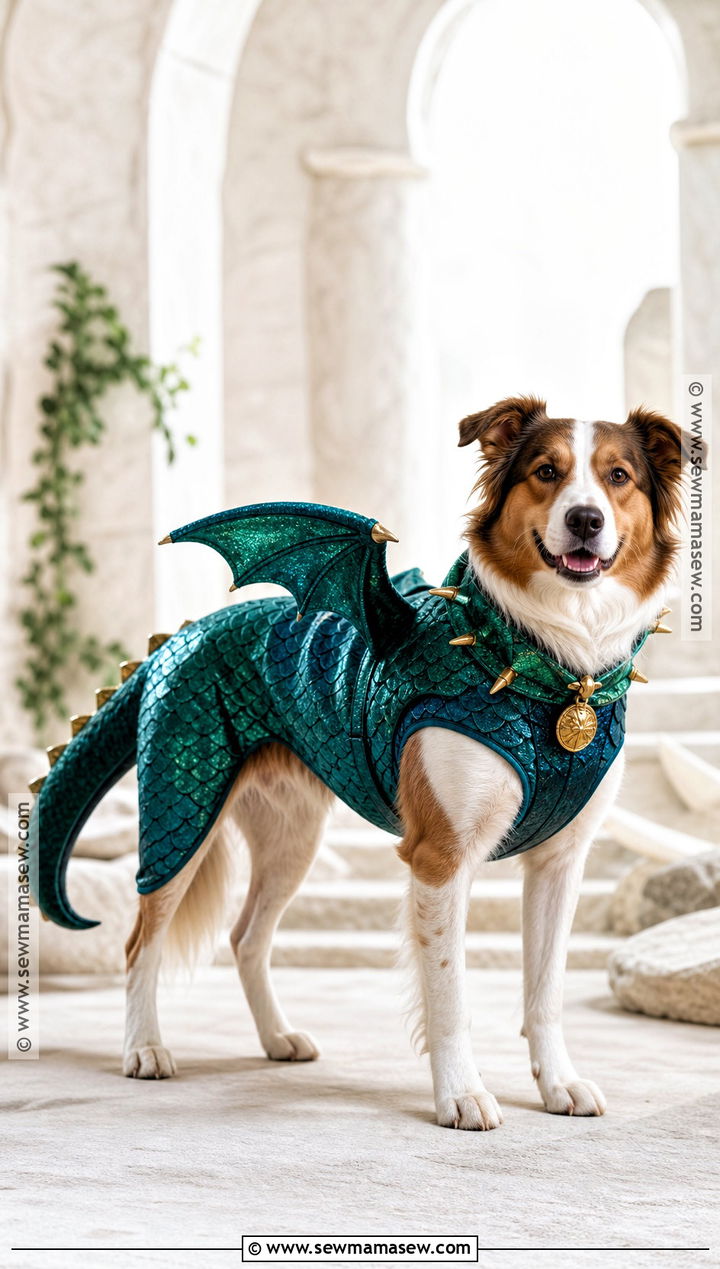 Dragon Dog Halloween Costume - 45 dog halloween costumes
