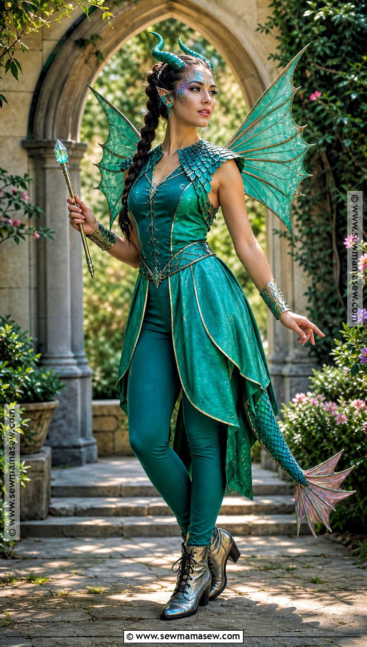 Dragon Fairy Costume - 35 halloween costumes fairy