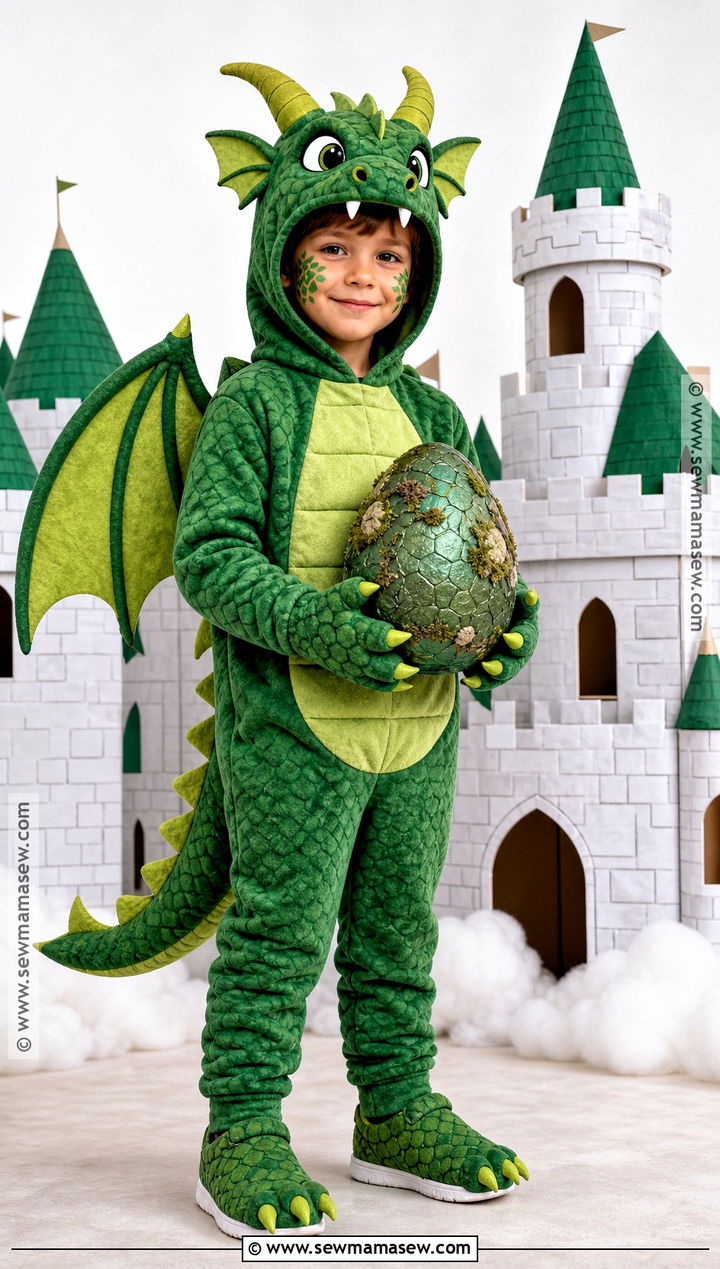 Dragon Fancy Dress Costume - 35 fancy dress costumes for kids